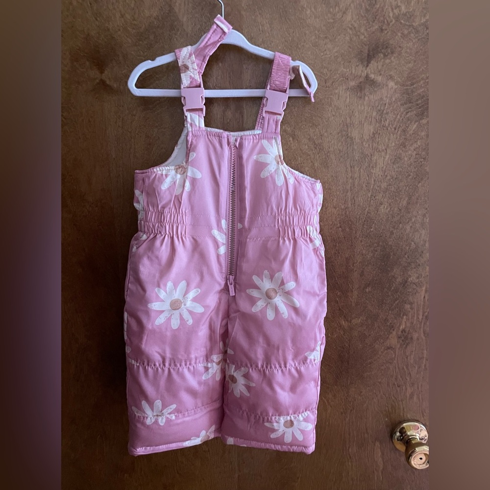 Baby snow bib sise 12 month.